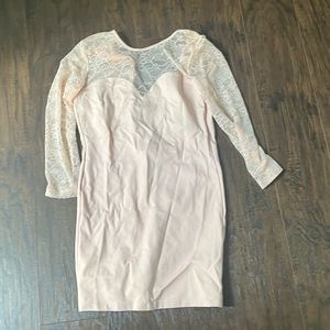 Forever 21 pink body con dress m